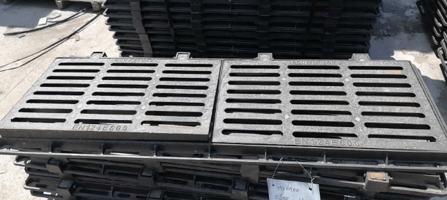 大观球墨铸铁连体双篦展示